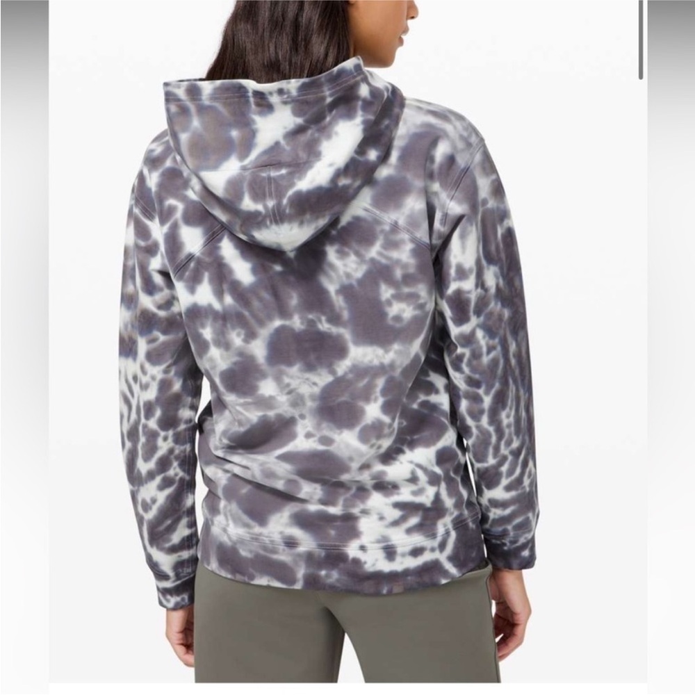 L Lululemon All Yours Hoodie Tie Dye *Fleece